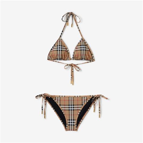 beachwear griffato burberry|burberry bikinis for women.